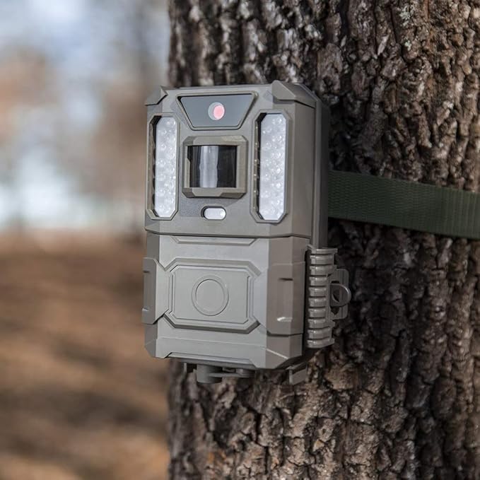 Trail Camera Straps, Upperosey Game Cam Mounting Strap with Long-Lasting Alloy Buckle, Nylon Fiber Strap for Wildlife Trial Camera Accessory, Deer Camera Tree Belts, 25mm Width* 6 ft. Long (2 Packs)