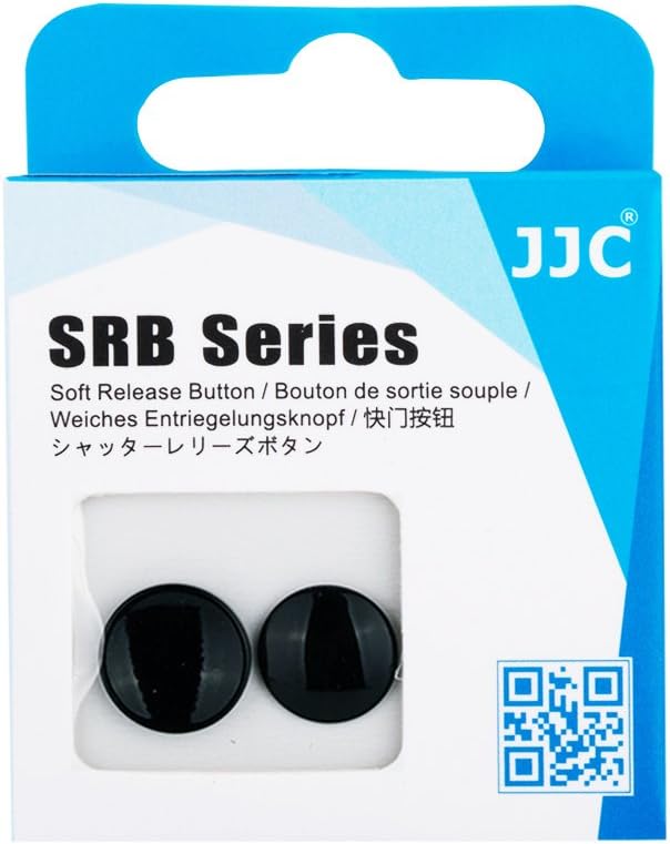 JJC 2-Pack Camera Soft Shutter Release Button for Fuji Fujifilm X-E5 X-M5 X-T50 X-T30 III II X-T20 X-T10 X Half X-T4 X-T3 X-T2 X-PRO3 X100VI X100V X100F X-E4 Sony RX1R II RX10 IV III Nikon Zf & More