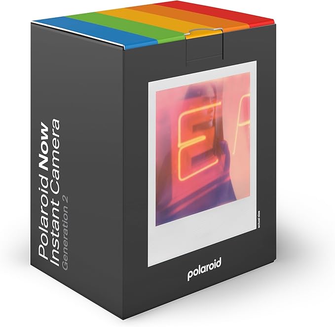 Refurbished Polaroid Now I-Type Instant Camera - Black & White (Renewed Premium) (9167)