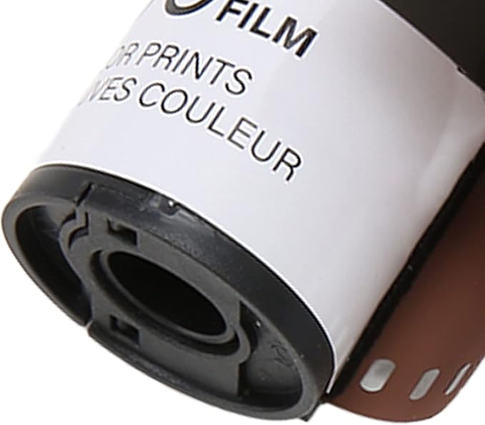 2 Roll 35mm Camera Color Film, ISO200 8 Sheets Each High Definition Colour Print Camera Film Wide Exposure HD Color Negative Cine for Beginners Photography