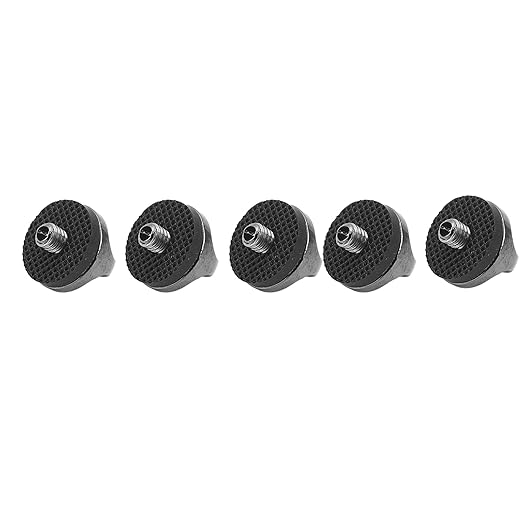Quick Release Plate Mounting Screw, 20mm Head Diameter, Prevent Scratches, Rubber Pad, DRing Camera Screws for Outdoor Photography
