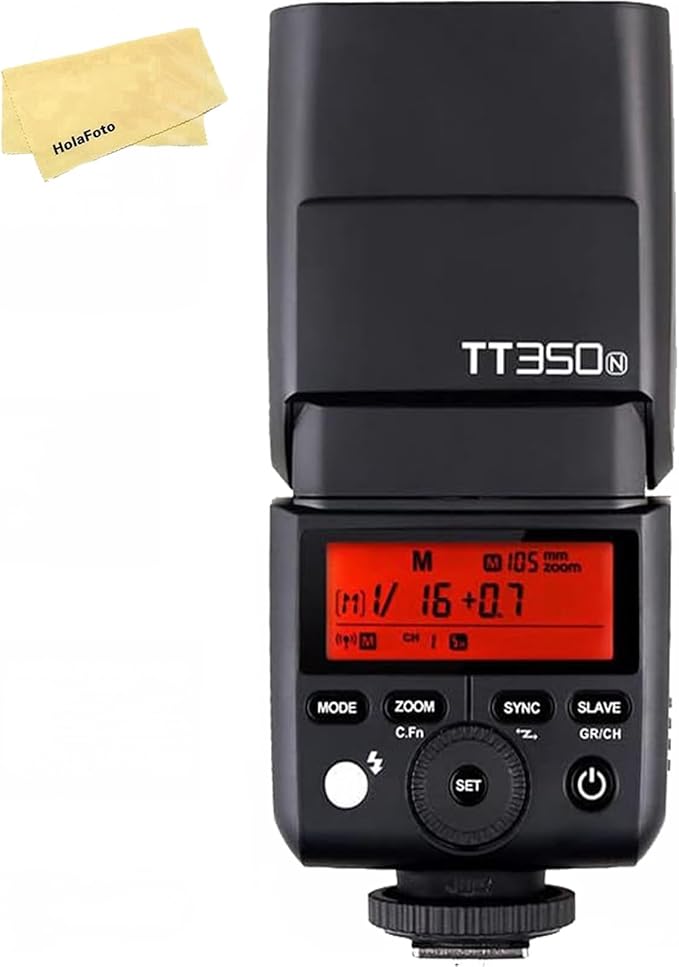 Godox TT350N Mini Thinklite TTL Flash for Nikon Cameras - USA Dealer