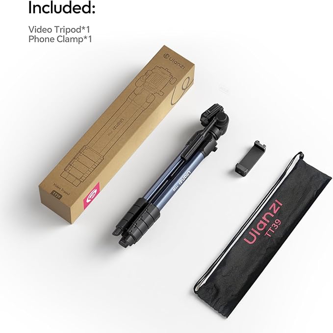 ULANZI HD02 Magic Arm Super Clamp Kit and TT39 Travel Tripod