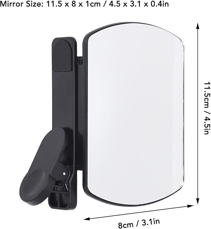 Smartphone Camera Mirror Reflection Clip Kit, Adjustable Phone Camera Mirror Reflection, Lightweight & Compact, for Android for iOS Smartphones