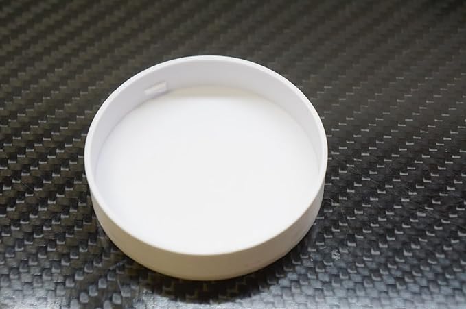 Low Profile Battery Door Cover for Ring Outdoor Cam Plus 3D Spin-Lock White