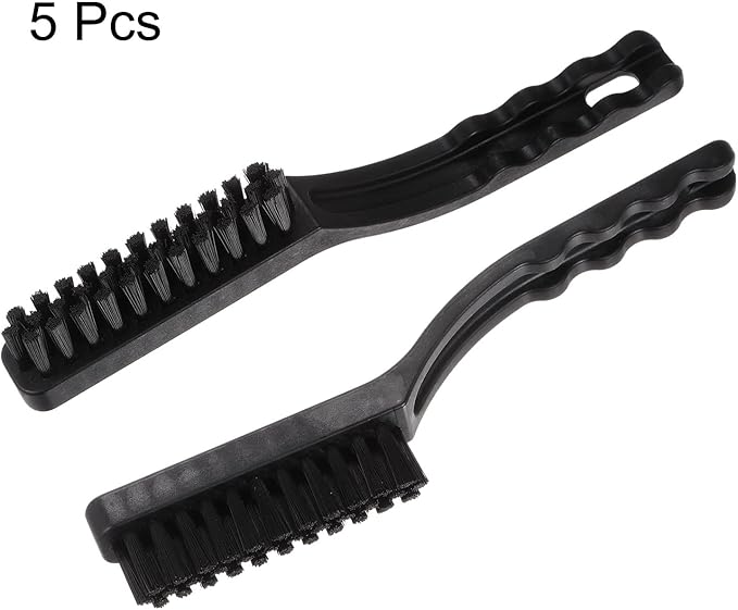 HARFINGTON 5pcs Anti-Static Cleaning Brush 22x92mm PV Plastic Conductive Bristles Anti Static ESD Brushes for Clean PCB Laptop Keyboard Fan and Other Electronic Devices