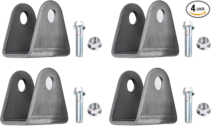 4-pack shock mount，Steel base shock absorption suspension bracket mounting compatible with Motorcycle Dirt Pit Bike ATV Go Kart