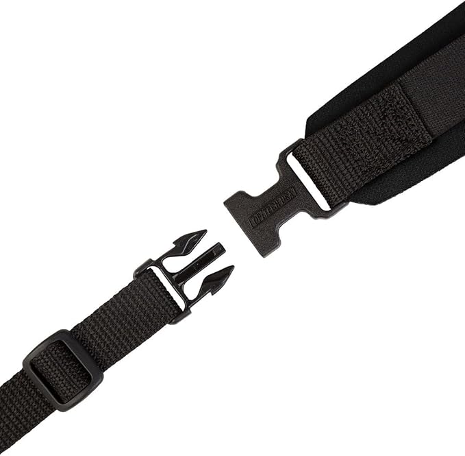 OP/TECH USA Pro Loop Camera Strap (Black) – Professional Camera Neck and Shoulder Strap with Quick Release for DSLR, Mirrorless & Binoculars - Made in USA