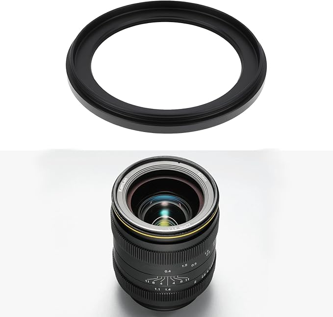 2pcs 62mm-49mm Step-Down Adapter Ring for 62mm Camera Lens Filter Conversion Mount