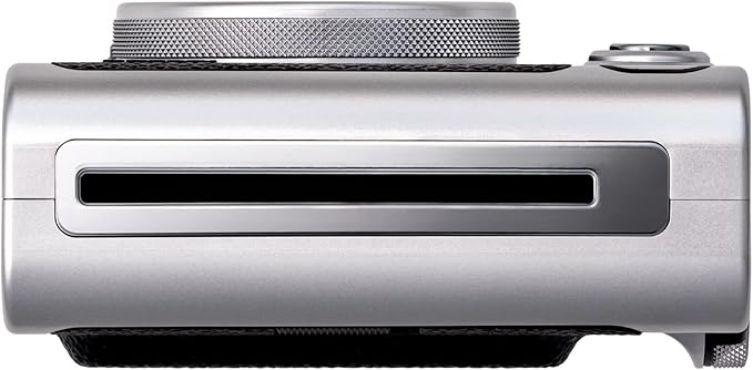 Fujifilm Instax Mini EVO Hybrid Instant Camera (Black) Bundle with Instax-Mini Twin Pack Instant-Film 20 Sheets + 32GB Memory Card + Vintage Black Mini-Evo Camera Case + Cleaning Cloth