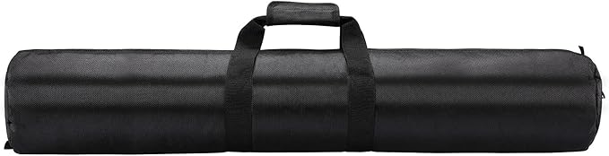 25in/65cm Tripod Carrying Case, Heavy Duty Nylon Bag with Shoulder Strap, Padded for Light Stand, Tripods, Monopods, Umbrellas, Softboxes, Boom Stand, Speaker Stands, Mic Stands