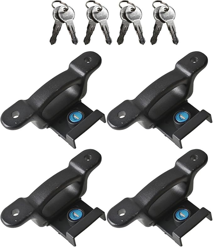 GXYWADY Box Tie Down Truck Bed Cleats Locking Truck Bed Tie Down Anchors Boxlink Cleats Replacement for F-150 F-250 F-350 2015-2020 FL3Z99000A64B