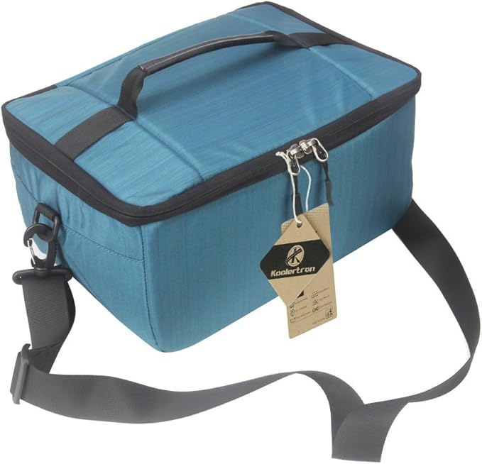 Koolertron Dslr Camera Insert Bag Purse Universal Liner Lens Pouch Partition Protective Cover Waterproof Sleeve for Cannon/Nikon/Sony (Blue)