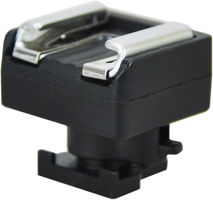 JJC Microphone & LED Light Shoe Adapter Converter for Canon VIXIA HF G20 HF G21 HF G30 HF G40 HF G50 HF G26 GX10 HF S20 HF S21 HF S30 HF S200 HF21 HF200 & More Canon Camcorder with Mini Advanced Shoe