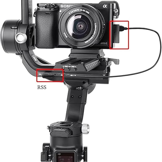 DYTDIEYINGTU DJI Stabilizer Ronin -SC/SC2/RS2/RS3/RS4 for Sony Multi Cable Camera Control Cable Shutter Release Connection to a7,a7m2,a7m3,a7m4,a7s,a7s2,a7s3,a7r,a7r2,a7r3,a7r4