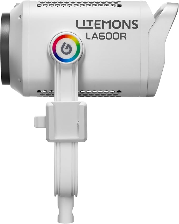 Godox LA600R RGB LED Video Light, 600W Adjustable RGBWW with 1800K–10,000K CCT, CRI/TLCI 96+, Bowens Mount, App & DMX Control, and Silent Cooling for Studio, Film, Portrait, and Video Production
