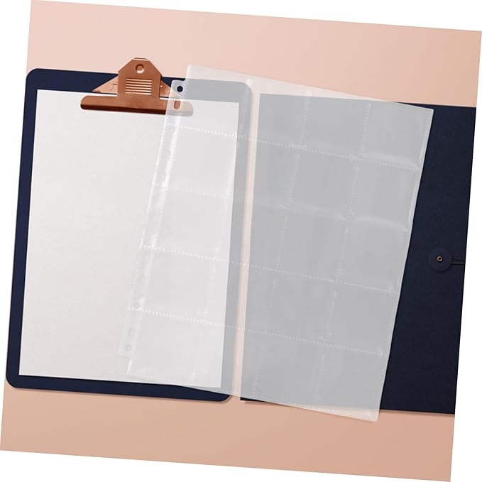 ARTIBETTER 30pcs Acid Negative Film Sleeves for Binder Storage Pages Organized Film Holder for Photographers and Hobbyists Protect Your Negatives