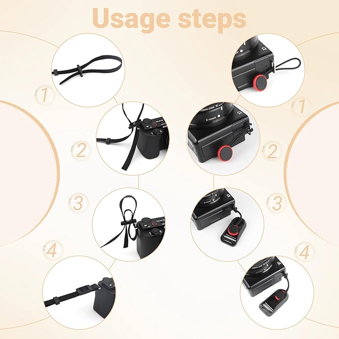 Camera Strap Neck Shoulder Strap with Quick Release Buckles for DSLR SLR