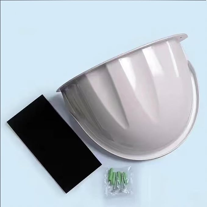 Universal Sun Rain Shade Camera Cover, Plastic Camera Cover Shield for Sun Rain Shade Camera Cover, Protective Roof for Nest/Ring/Arlo/Dome/Bullet Outdoor Camera (3 Pack)