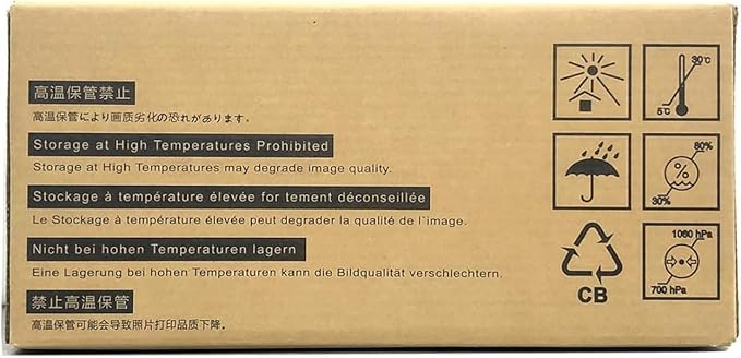 Chimloon UPP110HG High Gloss Video Ultrasound Printer Paper Type V Black and White Thermal Film Compatible for Sony UPP-110HG 110mm x 18m (10 Rolls)