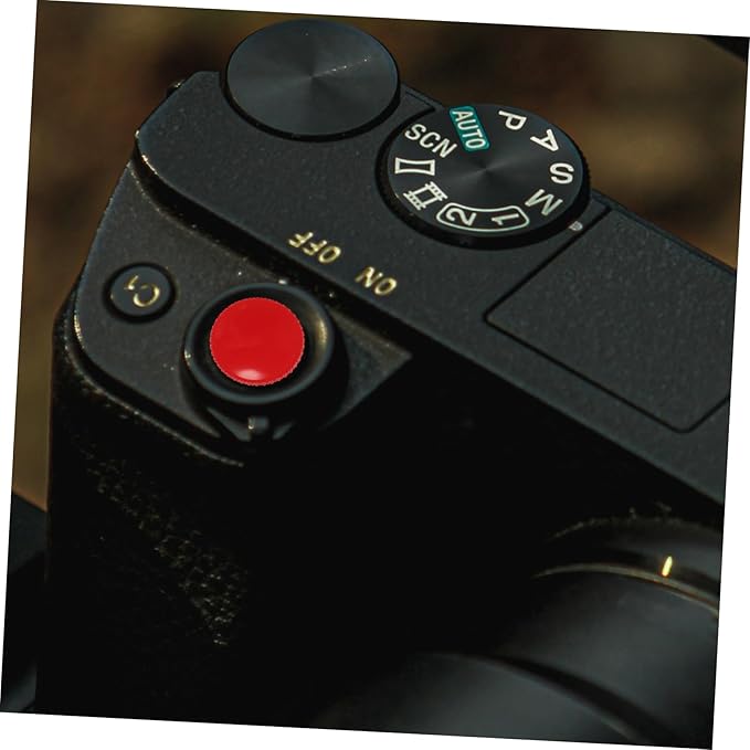 Housoutil 2pcs Soft Shutter Release Button for Camera Threaded Design Smooth Functionality Grip Precision Photography