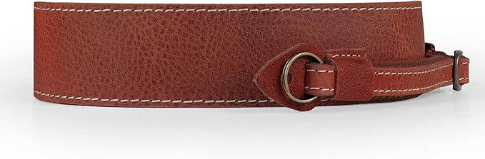 MegaGear SLR, DSLR Sierra Series Genuine Leather Camera Shoulder or Neck Strap