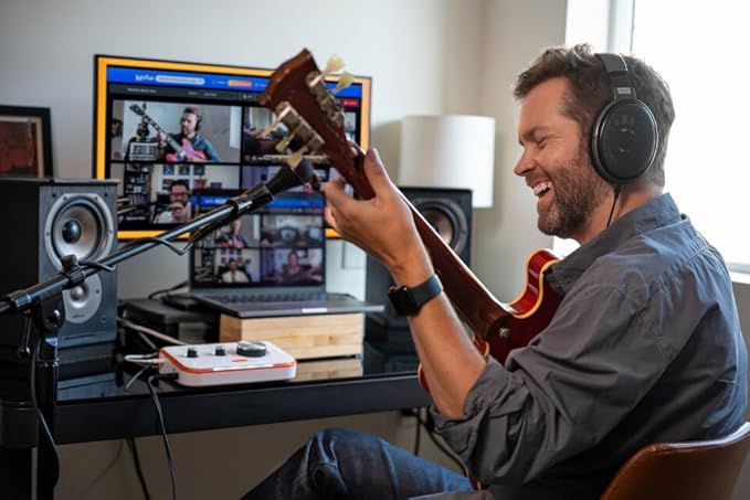 Stream for rehearsing, performing, and jamming online in real time with musicians up to 500 miles away—Low latency, 48k audio, control from any PC/Mac or tablet.