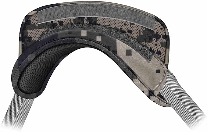 ZINZ Universal Shoulder Pad with Ultra Thick Cushion for Bag Luggage Bag Crossbody, Plus Long & Anti-Slip & Breathable,Camouflage Gray