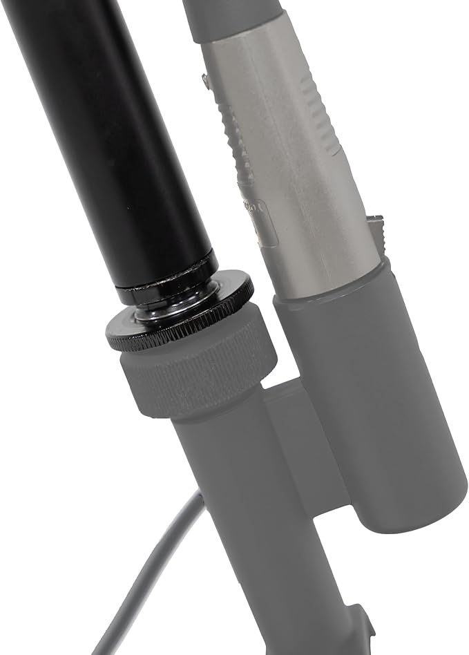 Gator Frameworks Extension Adapter for Braodcast Boom Arms, Pairs with all Gator Boom Arms (GFWMICBCBMEXT)
