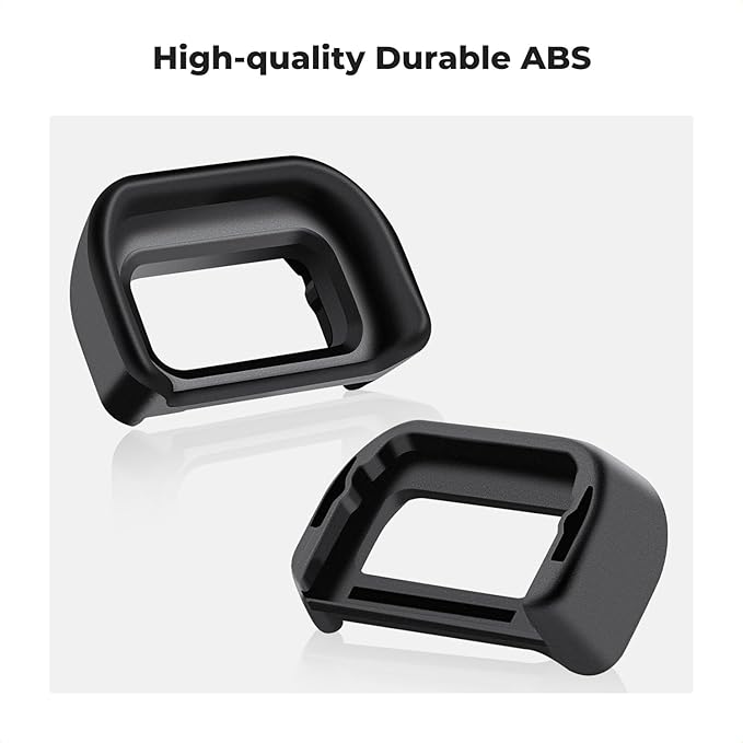 K&F Concept 2Pack Eyepiece Cover & Hot Shoe Cover Kit, Eyecup for Sony A6600 A6500 A6400 Camera Viewfinder, Viewfinder Protector Replace for Sony FDA-EP17 Eyecup