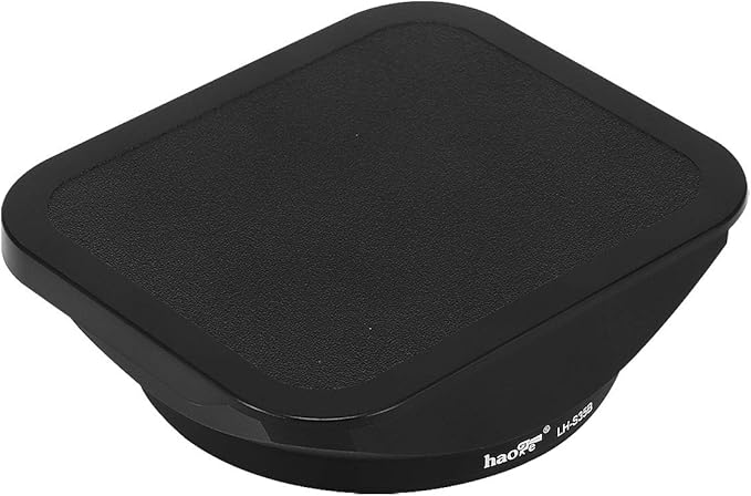 Haoge LH-S35B Bayonet Square Metal Lens Hood Shade with Cap for Sony Sonnar T FE 35mm F2.8 ZA SEL35F28Z and Sonnar T FE 55mm F1.8 ZA SEL55F18Z Lens