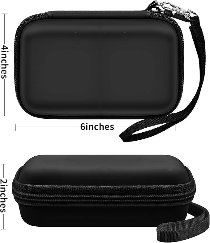 Case for Anker MagGo for Ucomx 3-in-1 for MagGo UFO Charging Station,for Augnner for Iseyyox for Apple MagSafe Duo for LISEN Wireless Charger Foldable Magnetic Charging Stand Storage Box-Black