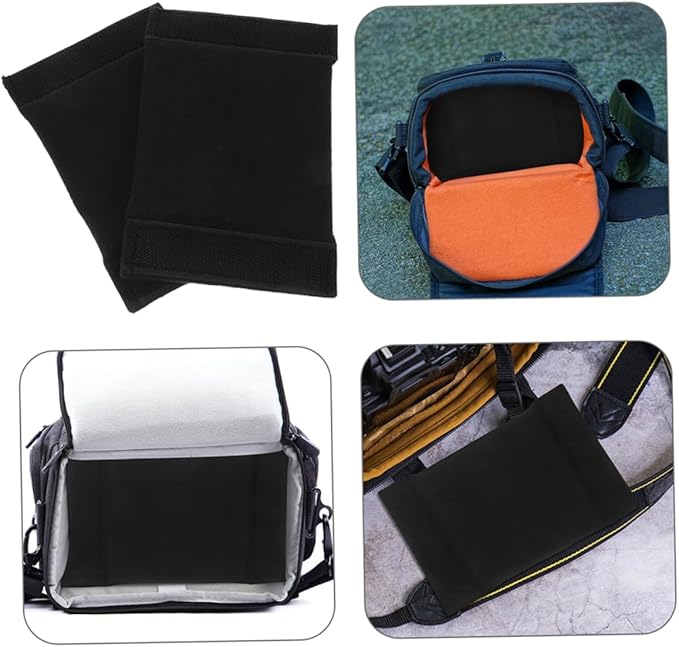 HOMSFOU 5pcs Padded Camera Bag Dividers DSLR Camera Bag Inserts Shock Absorbing Organizers for Storage Modern Accessories