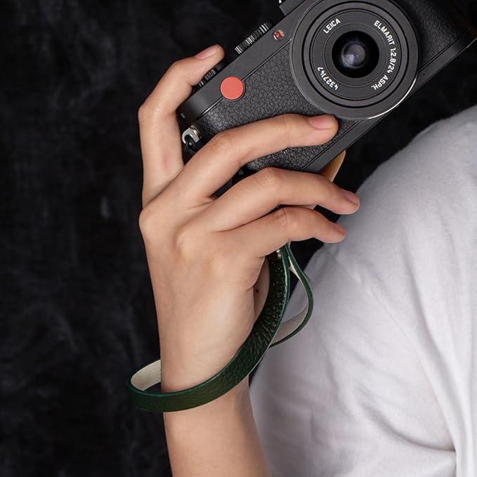 DBZZ Vintage Minimalist Leather Camera Neck Shoulder Strap For Ricoh GRIII GR3X GRIV For Leica X1 For Fuji X-half
