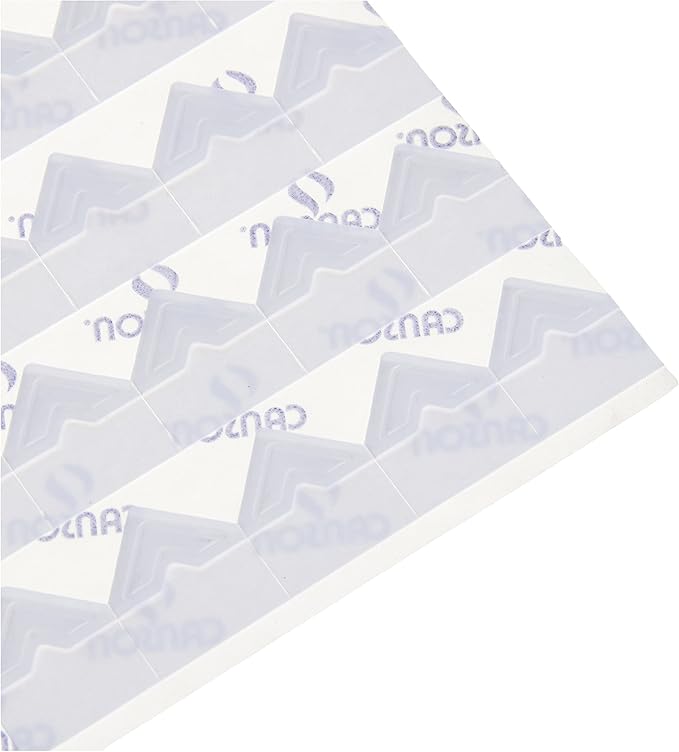 Canson Self Adhesive Photo Corners, Peel-Off Archival Quality, White, 252-Pack