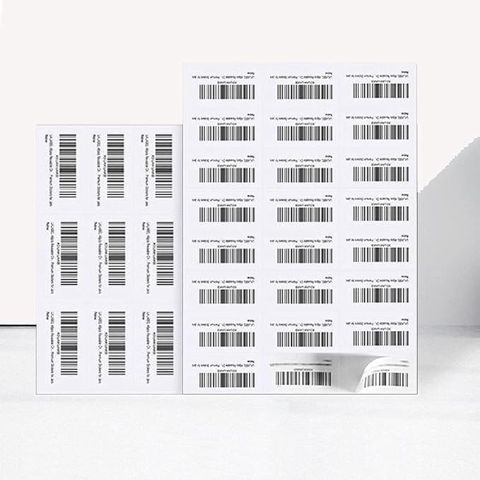 LabelMore 30 up Labels 1" X 2-5/8" Shipping Address FBA Label for Laser and Inkjet Printers (5000 Sheets / 150000 Labels)