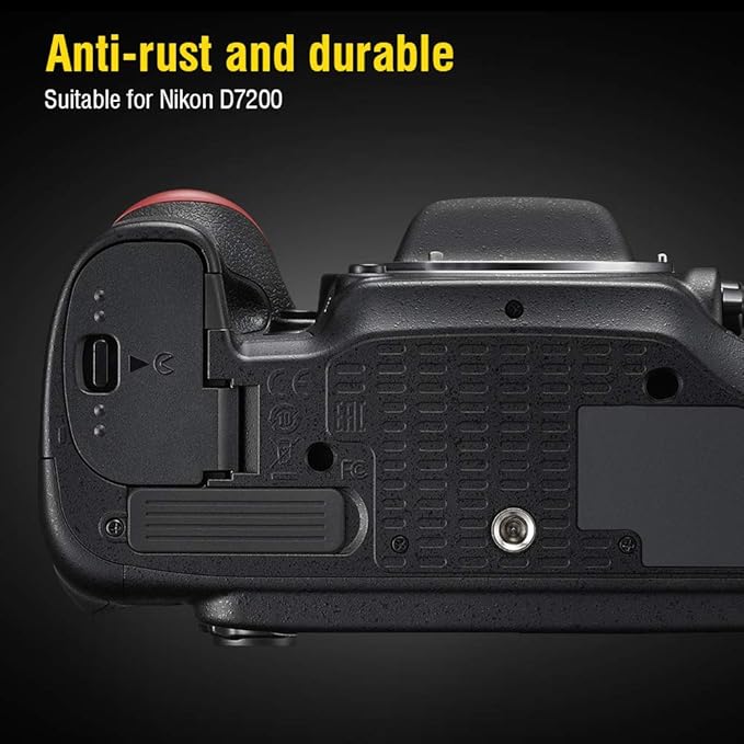 ANGGREK Battery Door Cover Lid Repair Replacement Parts for D7200 Camera Camera Battery Cover
