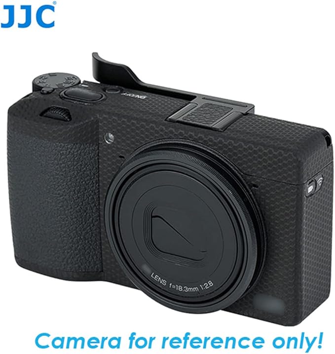 JJC TA-GR3 Thumbs Up Grip for GR III GR IIIx Camera, GR IIIx Thumbs Grip, GR III Thumbs Up Grip, Made of Premium Aluminium Alloy, Hot Shoe Grip Compatible with Ricoh GRIII GRIIIx
