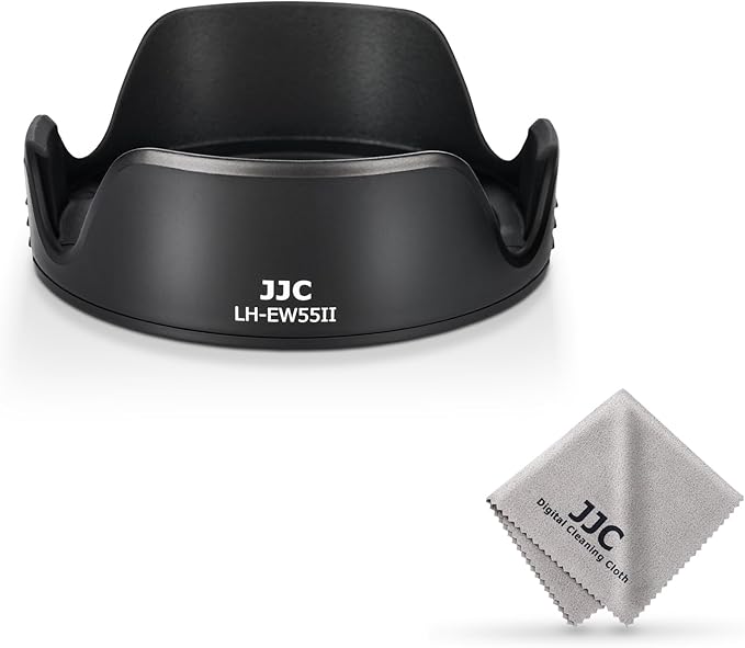 Lens Hood for Canon RF 28mm F 2.8 STM, Reversible Lens Shade Replace Canon EW-55 Lens Hood, Compatible with 55mm Filters and 55mm Lens Cap