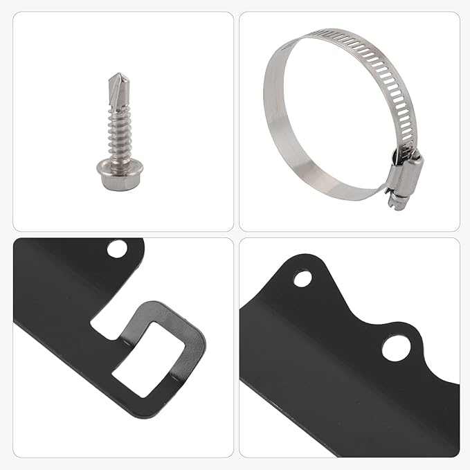 Universal Shocks Reservoir Mounting Bracket Kit 803-02-042 Fit for 2.0 or 2.5 Diameter Reservoir