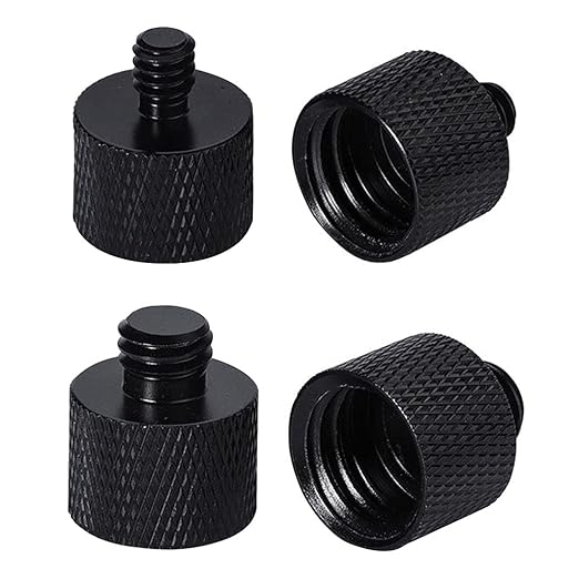 5/8 Female to 1/4 3/8 Male Camera Screw Adapter Thread for Mounting Camera Tripod