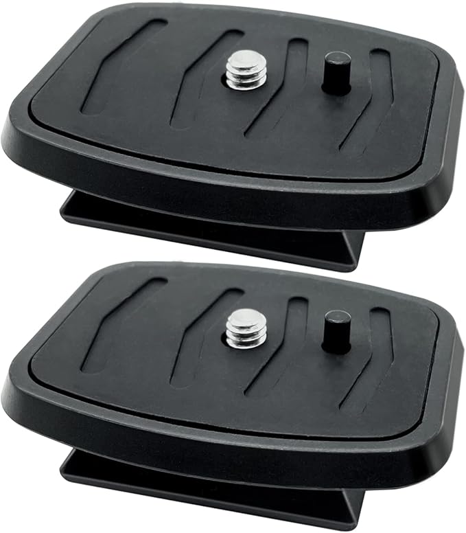 2 Pack 35 mm Tripod Quick Release Plate Camera Tripod Mount Adapter, QR Camera Mounting Ball Head Parts Replacement for Quantaray Slik Walmart Sunpak 5800D 7000TM 7001TM 6400UT 8001UT MX1000