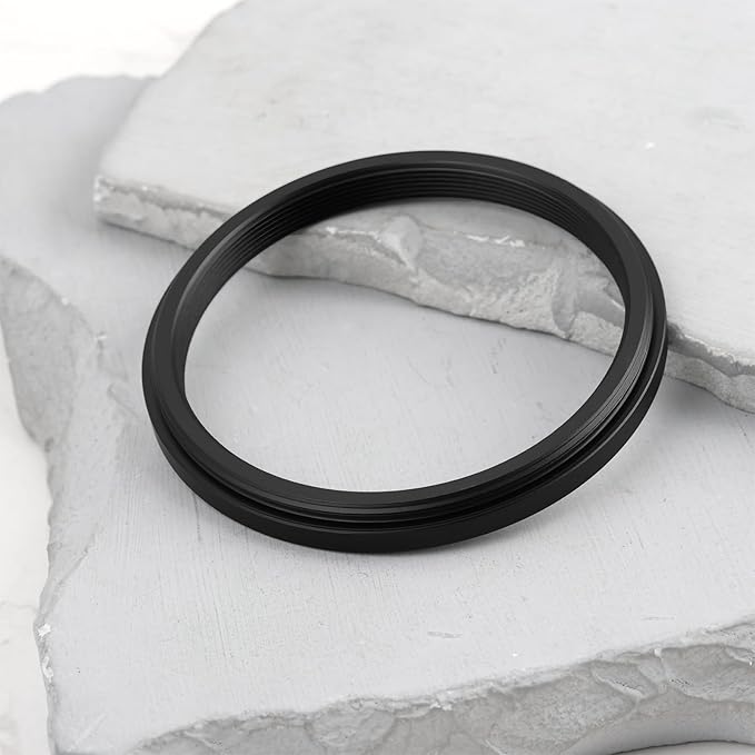 2pcs 58mm to 52mm Camera Lens Step-Down Ring Adapter Aluminum Alloy for Filter Sdapters Cameras SLRs