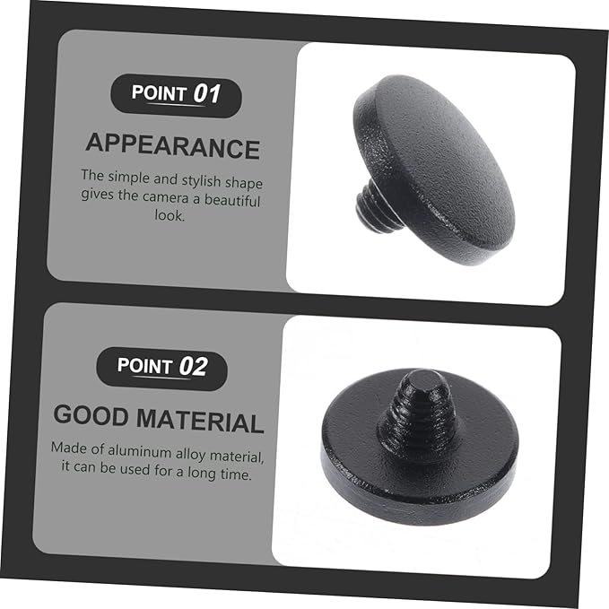 POPETPOP 3Pcs Aluminum Alloy Camera Shutter Release Button Lightweight Soft Easy Installation for Camera Models Stylish Colors for Unique Compositions