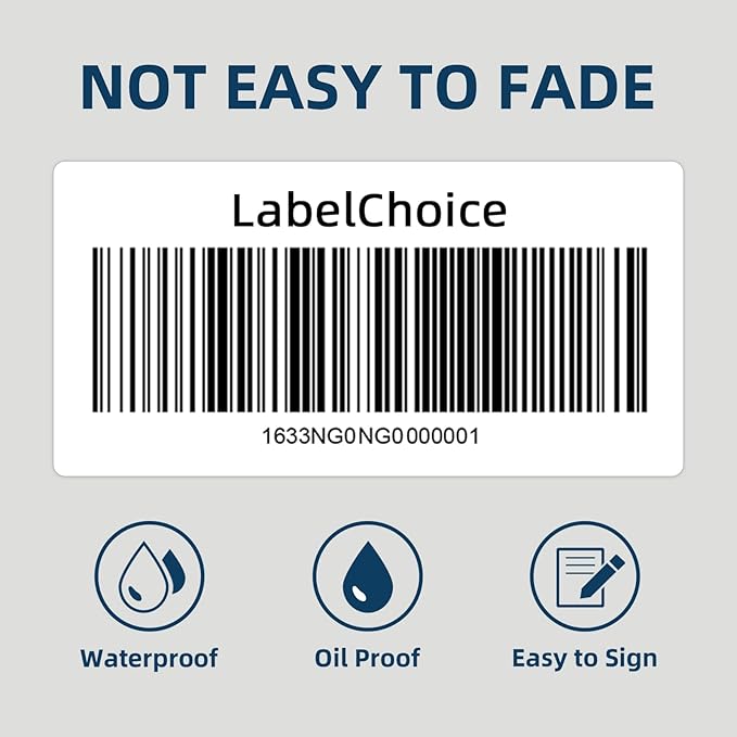 100 Sheets 1000 Pcs 2”x4” 10 Up Shipping Address Labels Compatible with Laser and Inkjet Printers, 2x4 10 Per Page Strong Adhesive Internet Mailing Shipping Labels