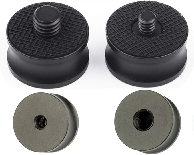 1/4" Male to 3/8" Female Camera Tripod Screw Converter Adapter,3/8" Female to 1/4" Male Thread Camera Tripod Screw Mount Convertor Adapter for Tripod Monopod Ballhead Camera