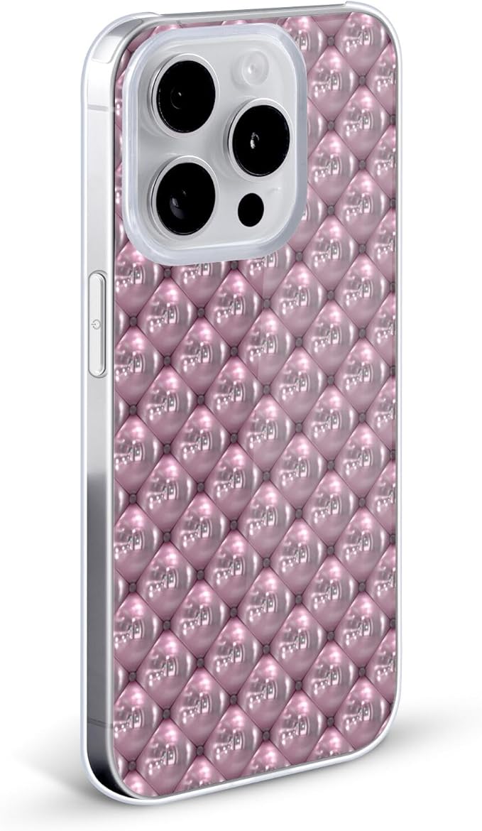 Head Case Designs Officially Licensed LebensArt Pink Pearls Patterns 2 Hard Back Case Compatible with Apple iPhone 15 Pro Max