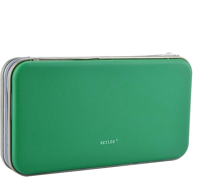 72 Capacity Heavy Duty CD DVD Blu-ray Media Case Storage Holder Organizer Wallet (Green)