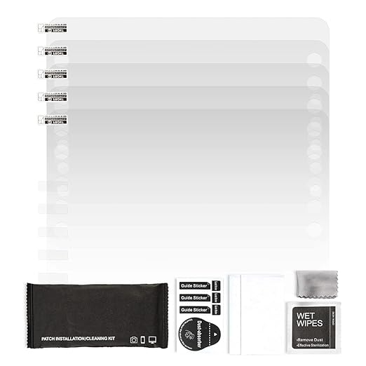 chitu systems 5 Pcs Screen Protector Films 2.0 Version for Photon Mono X/6K/M3 Plus Resin 3D Printers LCD Screen Saver (Photon Mono X/6K/M3 Plus, 5)
