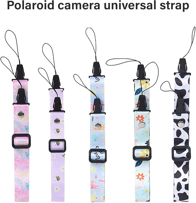 VOVMOEYA Camera Strap Kids,Camera Lanyard Neck Strap kids,iPad Strap for Kid,Children Camera Strap for Fujifilm mini Camera Kodak Smile + Smile plus(Purple)